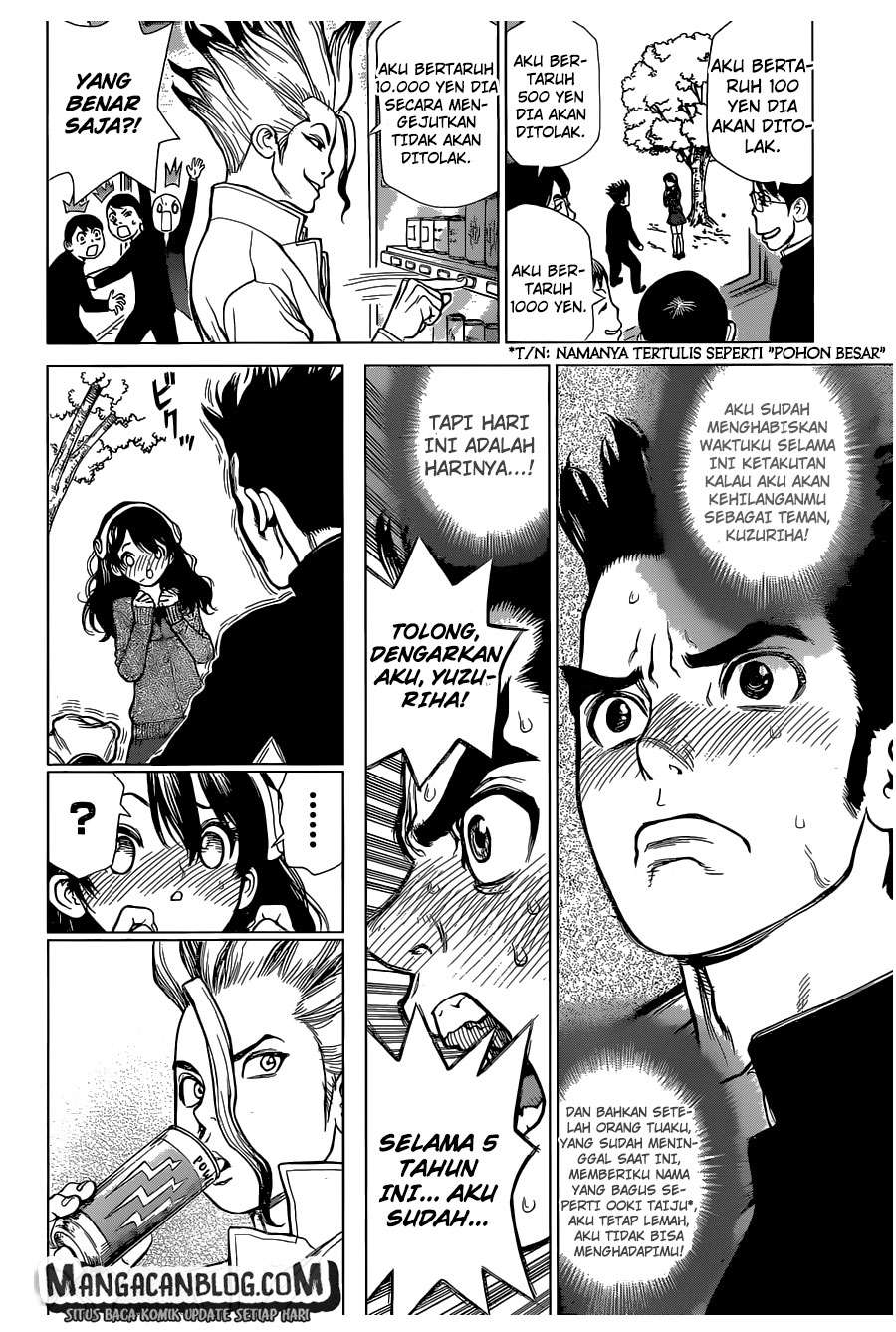 Dr. Stone Chapter 1 - halaman 8