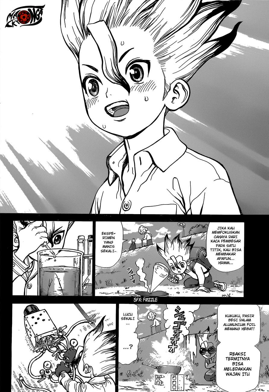 Dr. Stone Chapter 10 - halaman 6