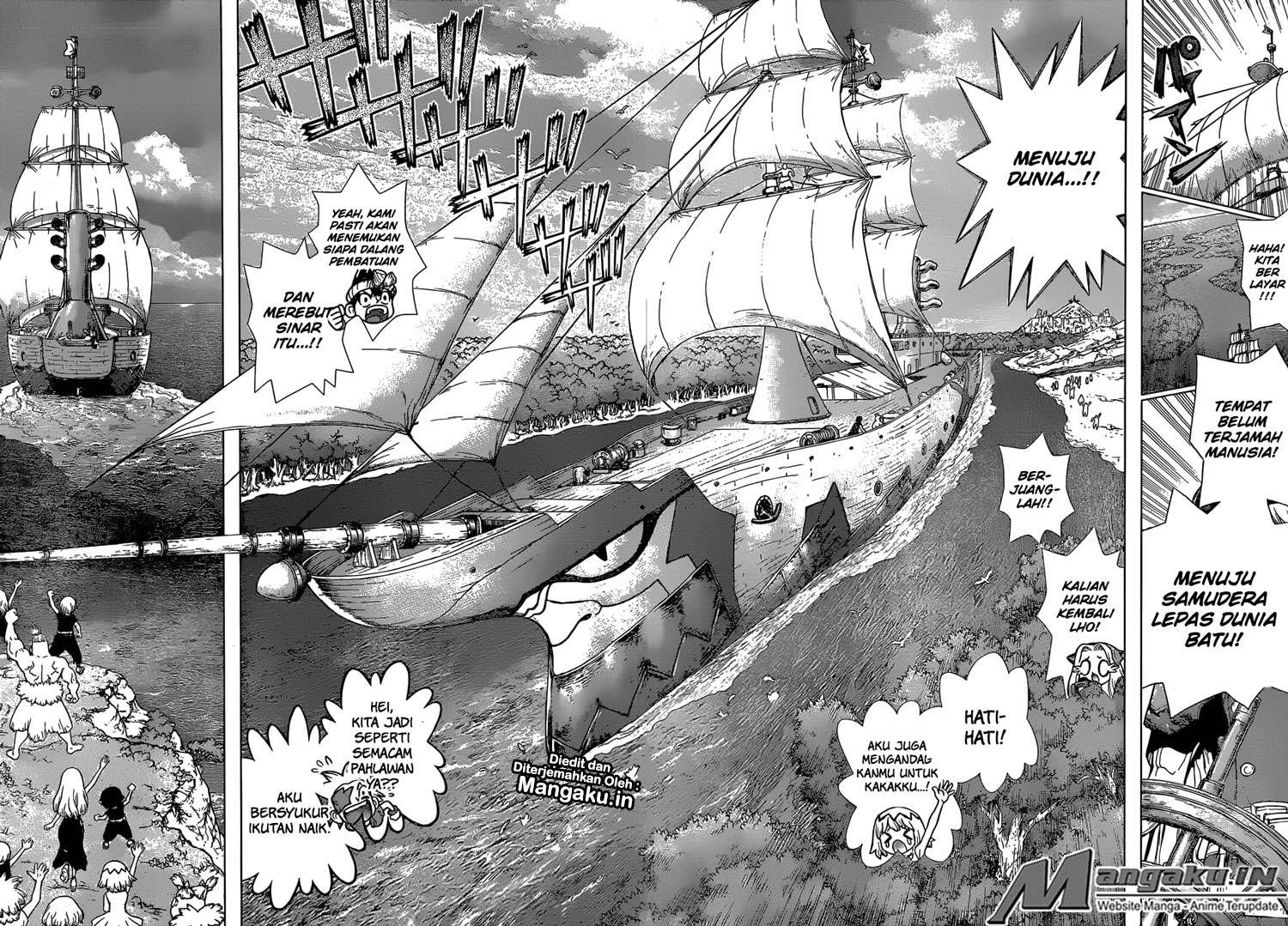 Dr. Stone Chapter 100 - halaman 14
