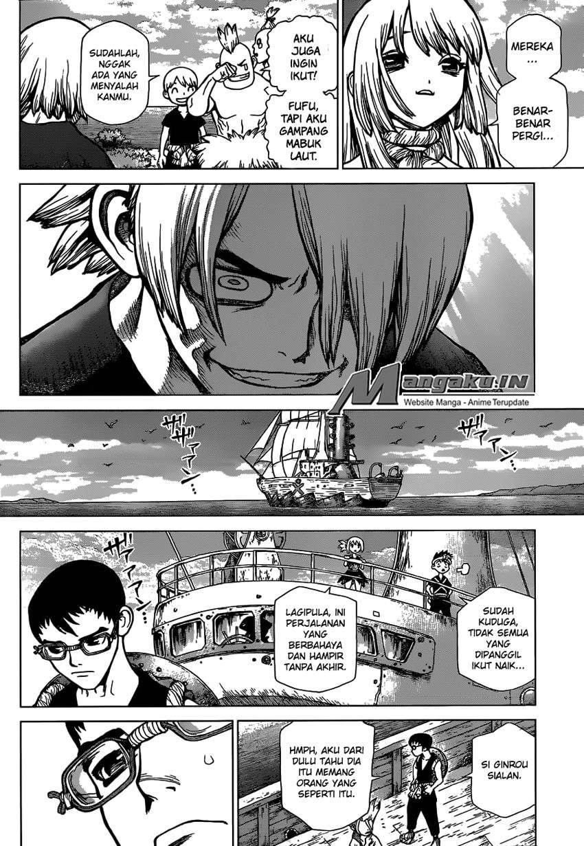 Dr. Stone Chapter 100 - halaman 15