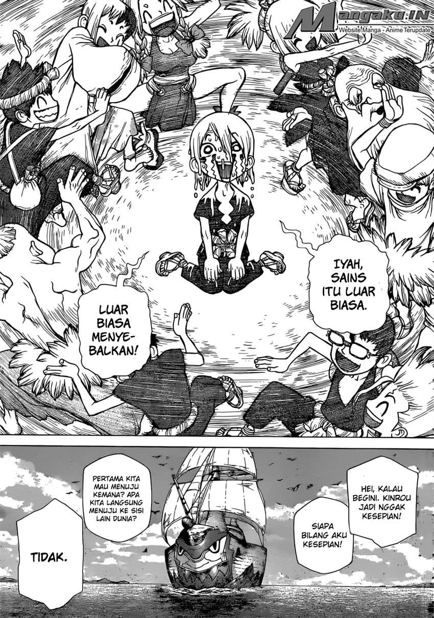 Dr. Stone Chapter 100 - halaman 22