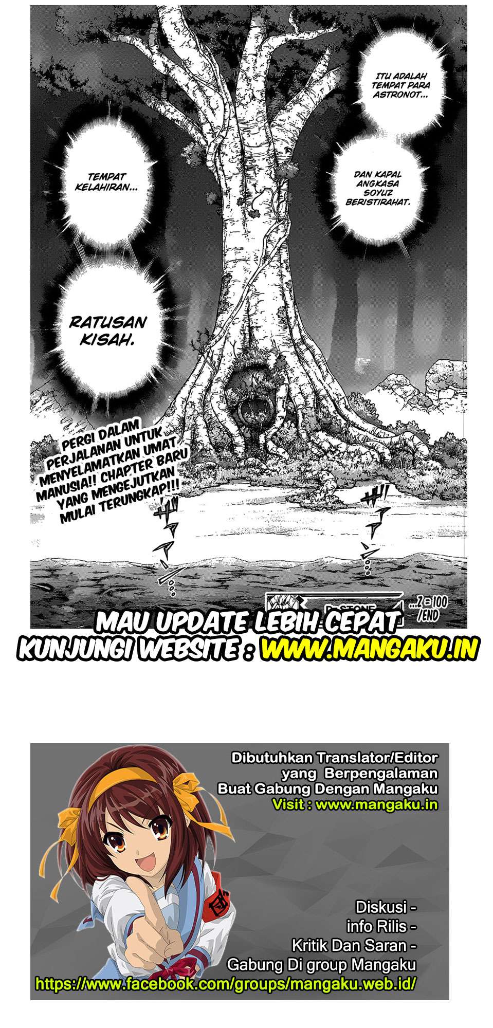 Dr. Stone Chapter 100 - halaman 24