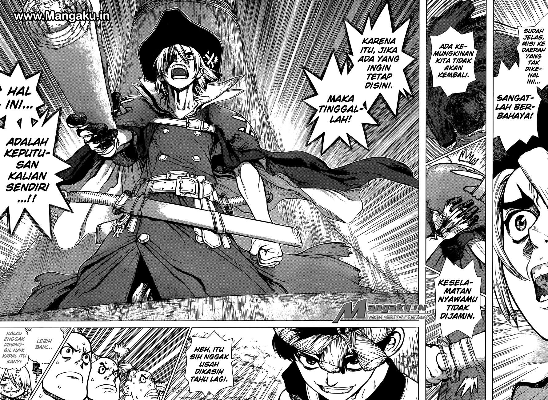 Dr. Stone Chapter 100 - halaman 5