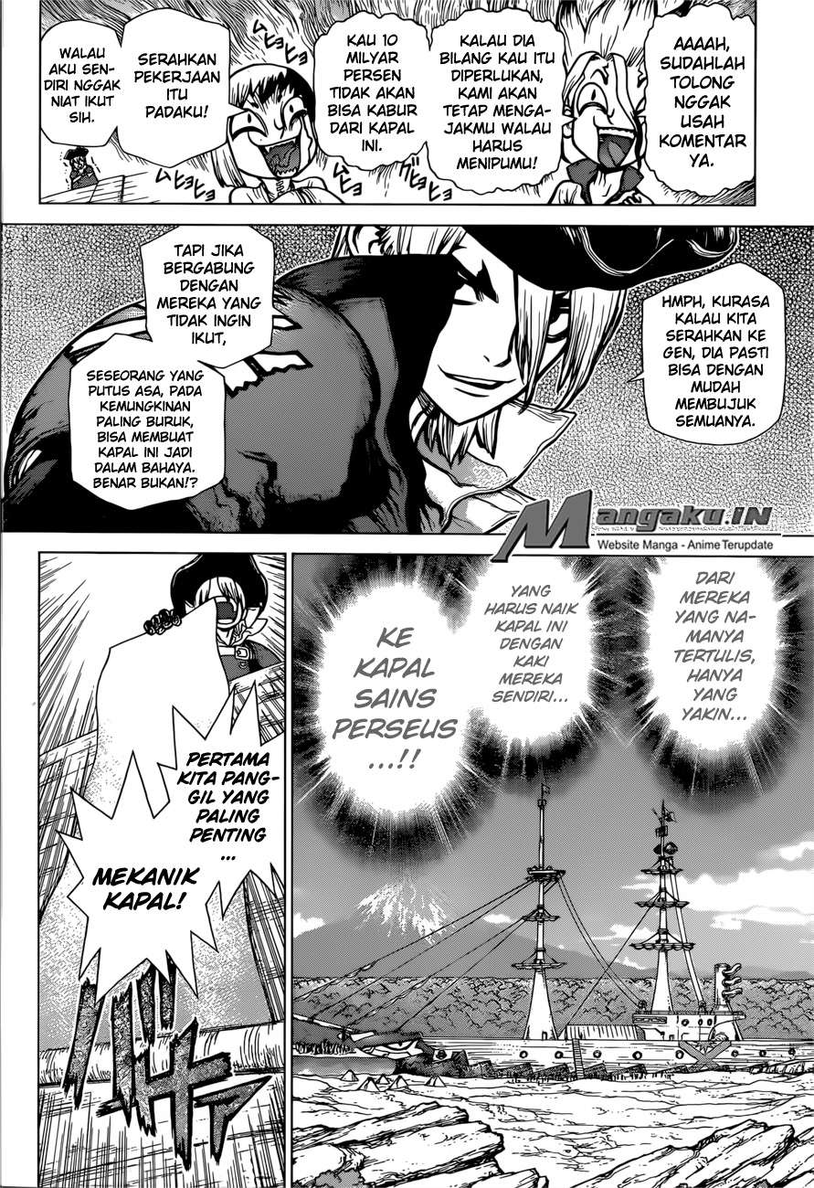Dr. Stone Chapter 100 - halaman 6