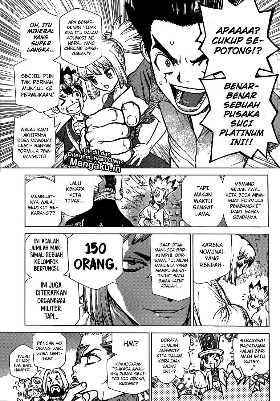 Dr. Stone Chapter 101 - halaman 10