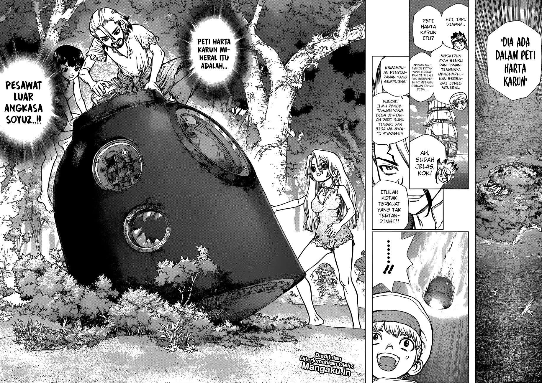 Dr. Stone Chapter 101 - halaman 13