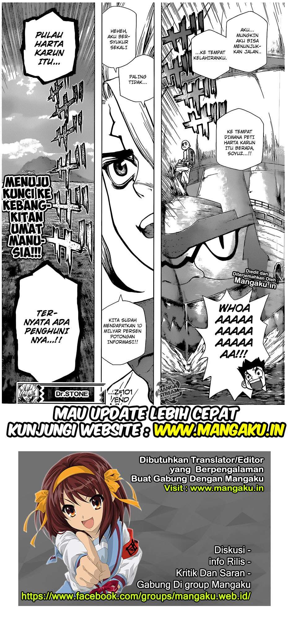 Dr. Stone Chapter 101 - halaman 17