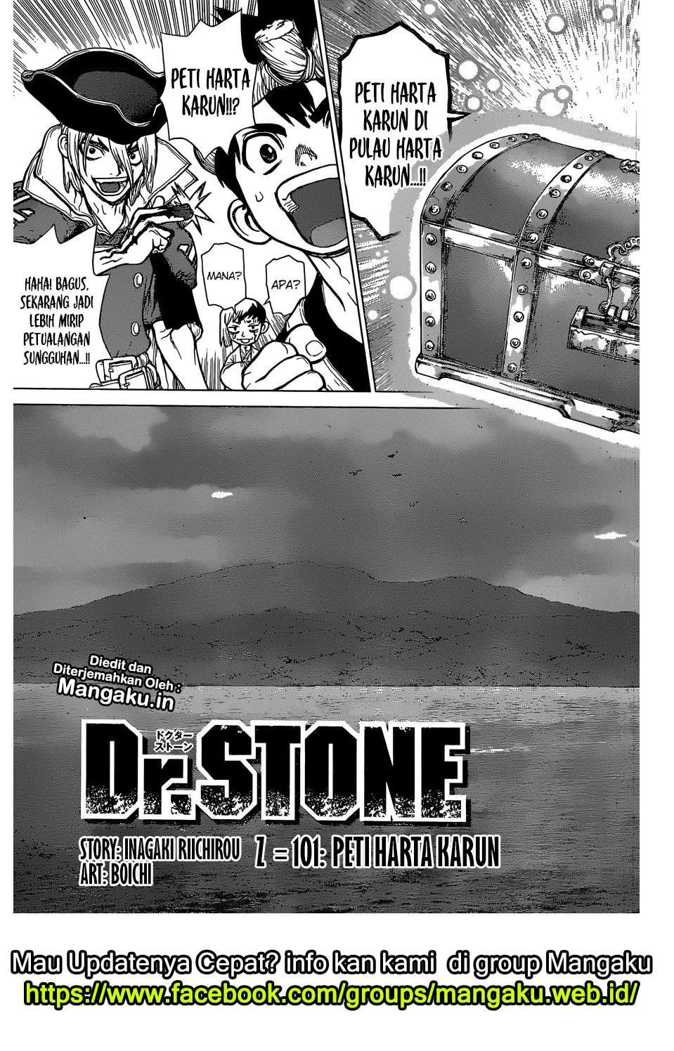 Dr. Stone Chapter 101 - halaman 2