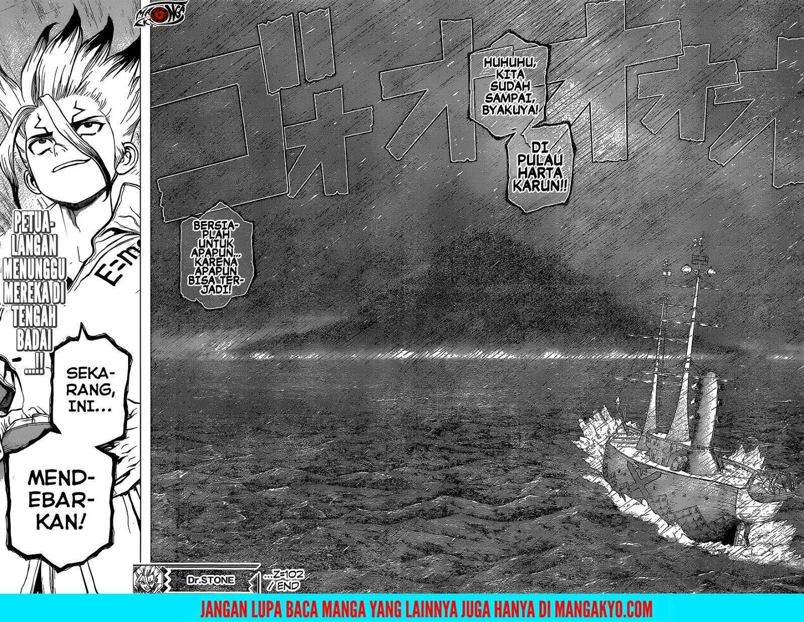 Dr. Stone Chapter 102 - halaman 16