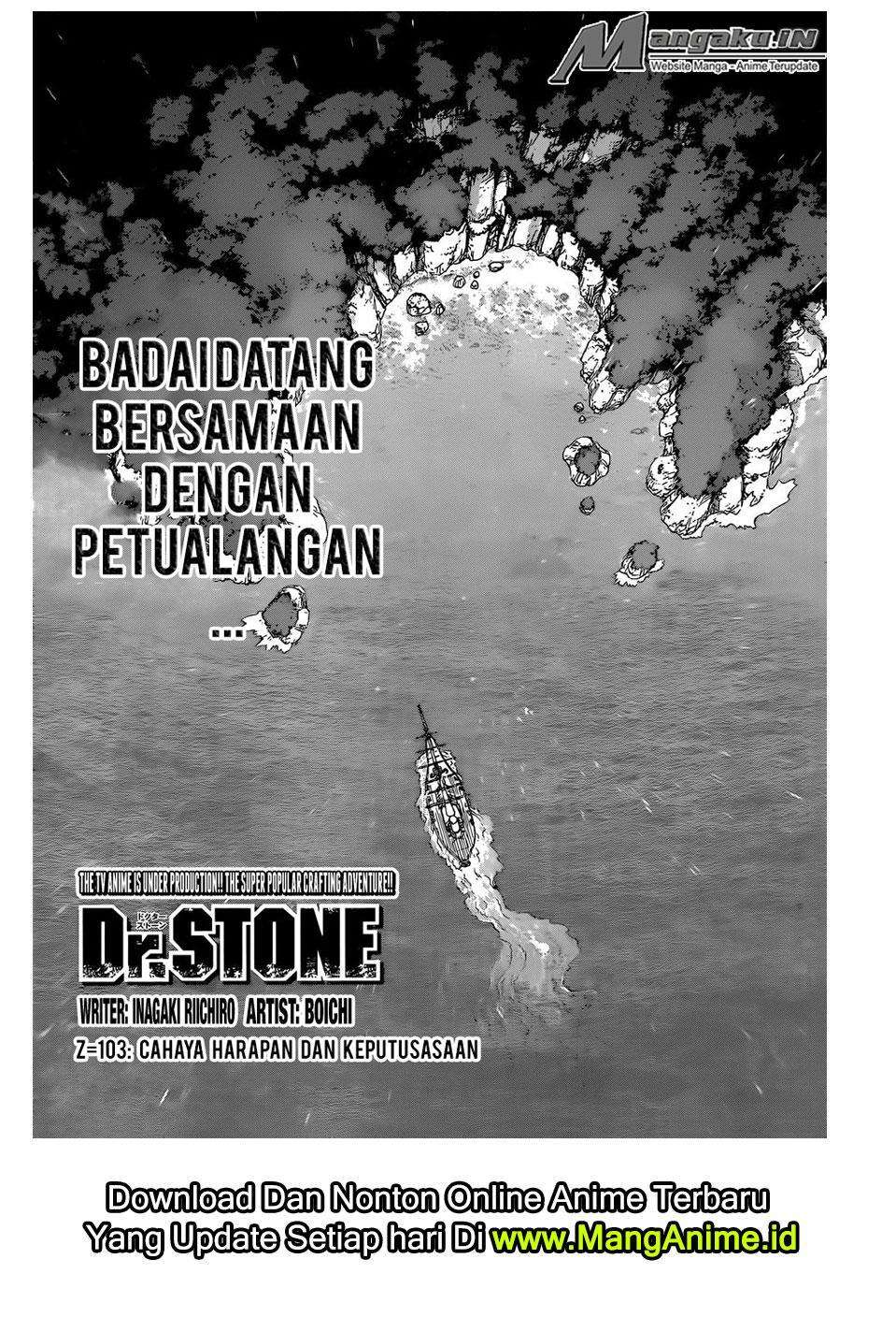 Dr. Stone Chapter 103 - halaman 4