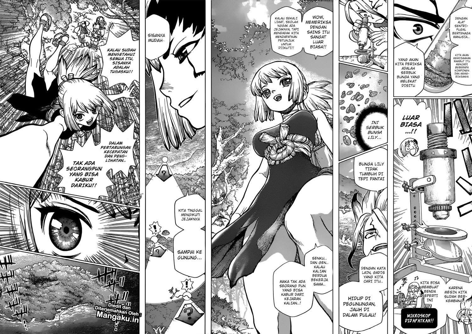Dr. Stone Chapter 104 - halaman 14