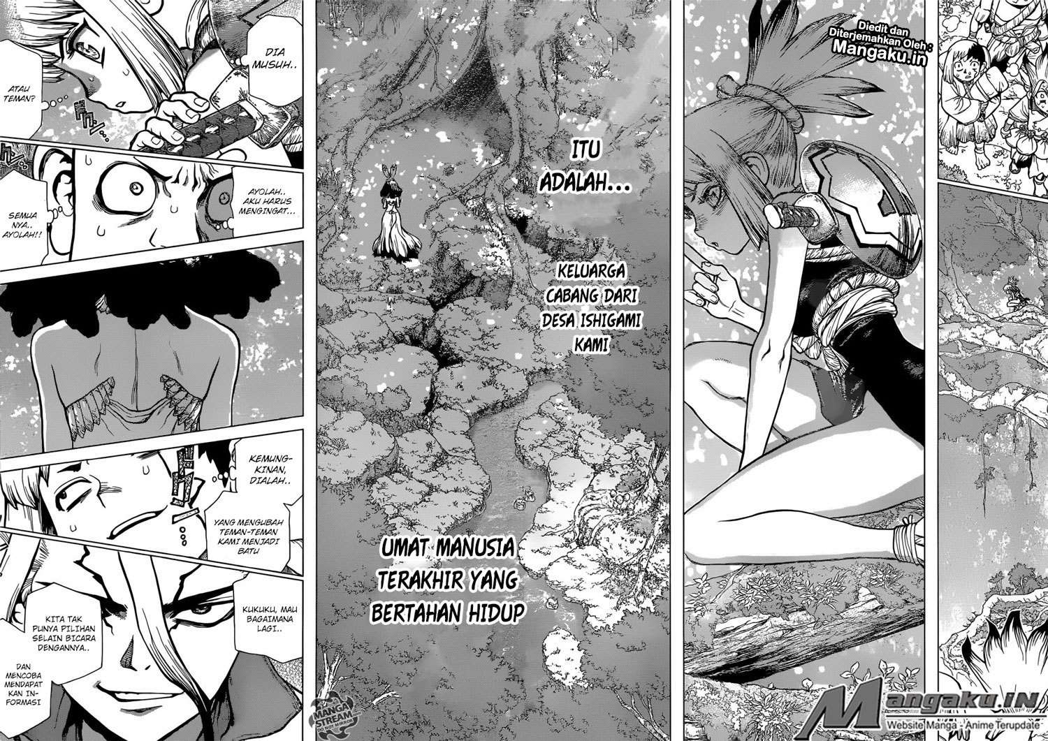 Dr. Stone Chapter 104 - halaman 15