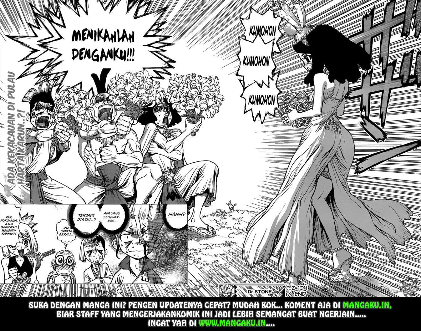 Dr. Stone Chapter 104 - halaman 17