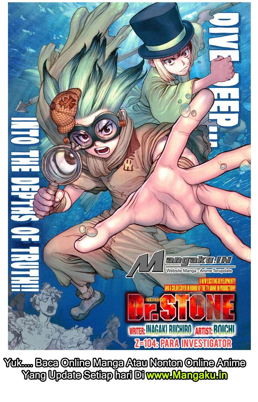 Dr. Stone Chapter 104 - halaman 2