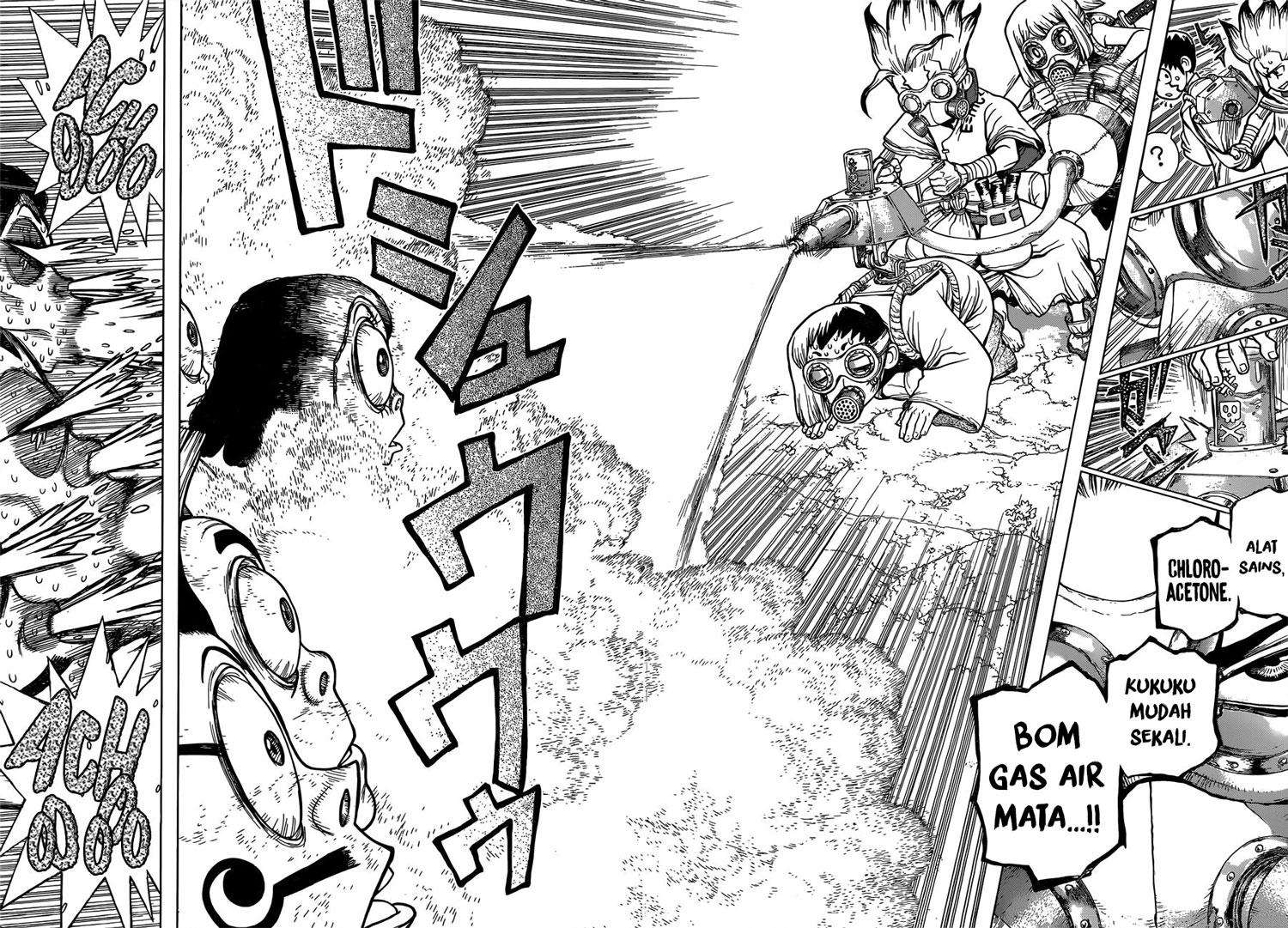Dr. Stone Chapter 105 - halaman 14