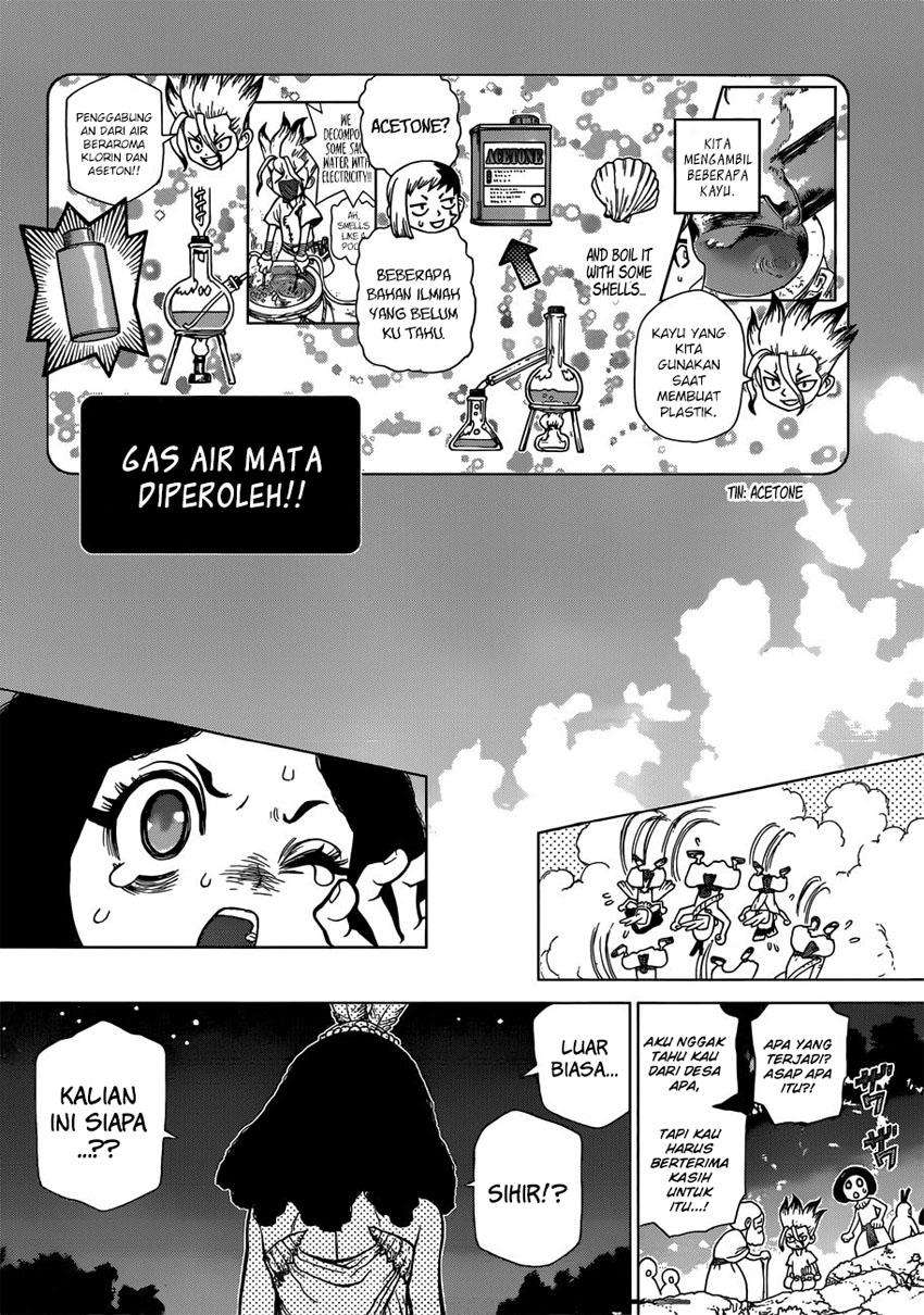 Dr. Stone Chapter 105 - halaman 15