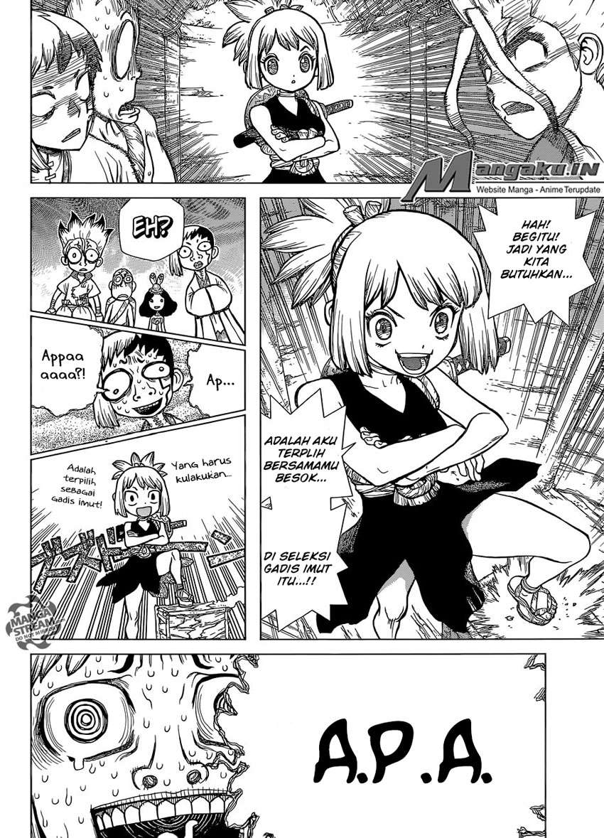 Dr. Stone Chapter 106 - halaman 18