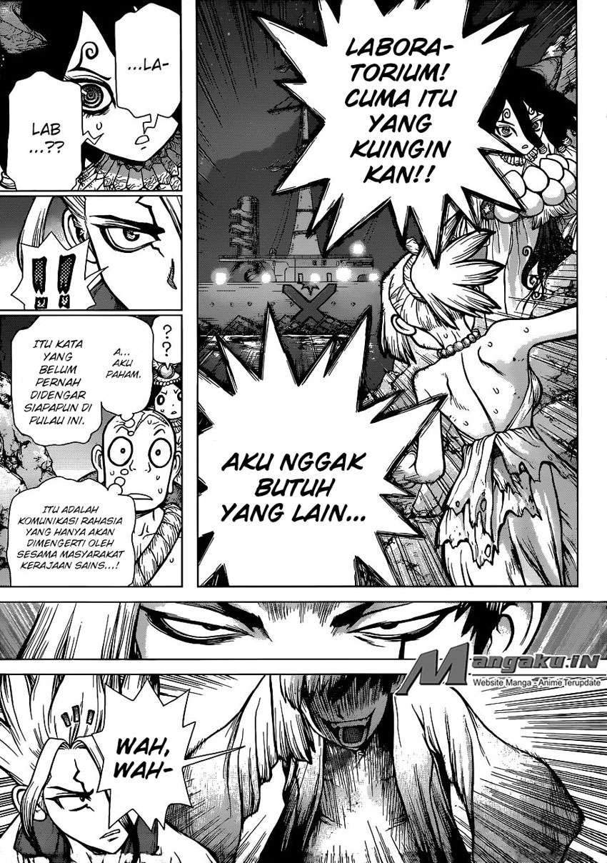 Dr. Stone Chapter 107 - halaman 16