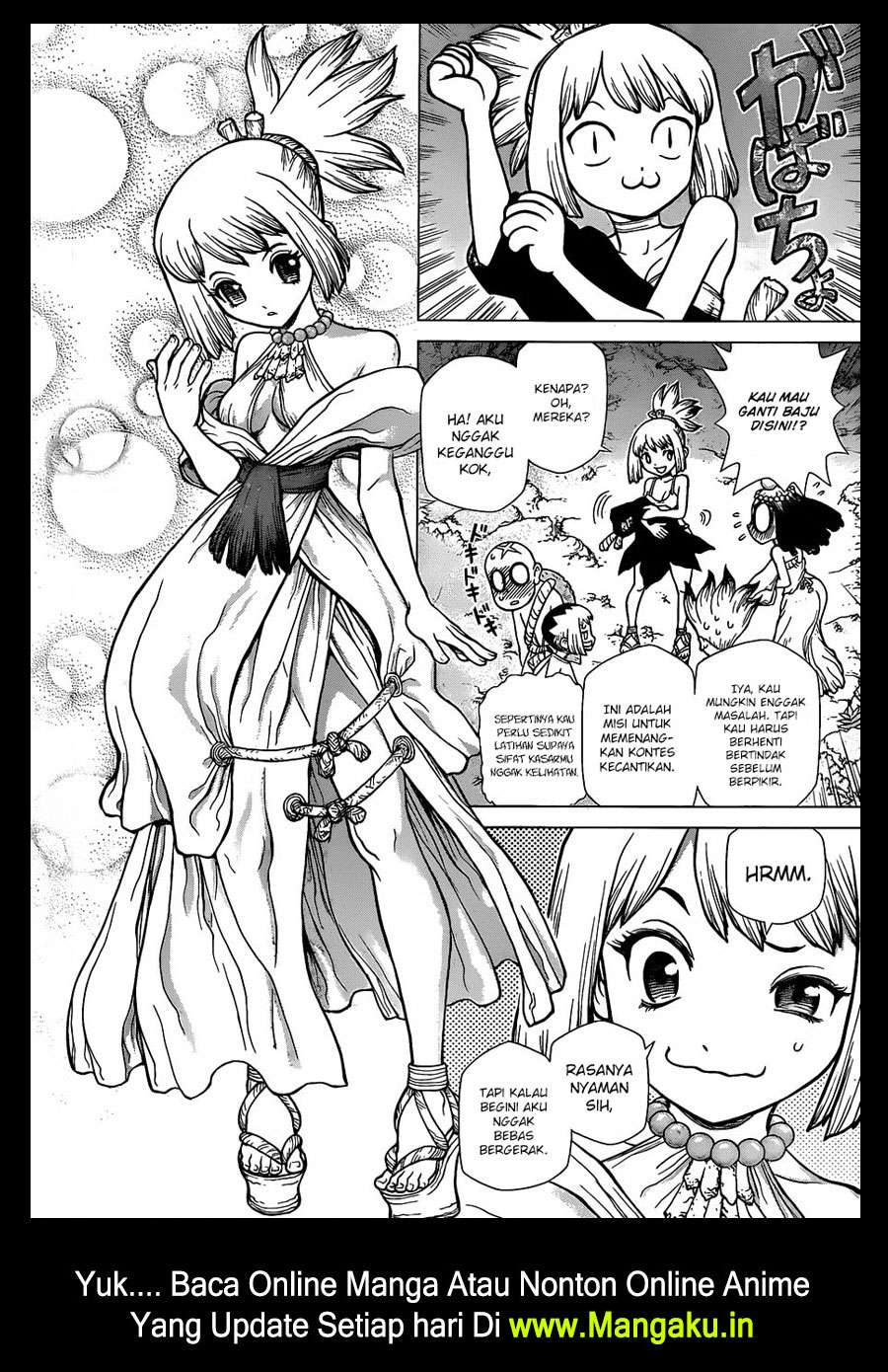 Dr. Stone Chapter 107 - halaman 3