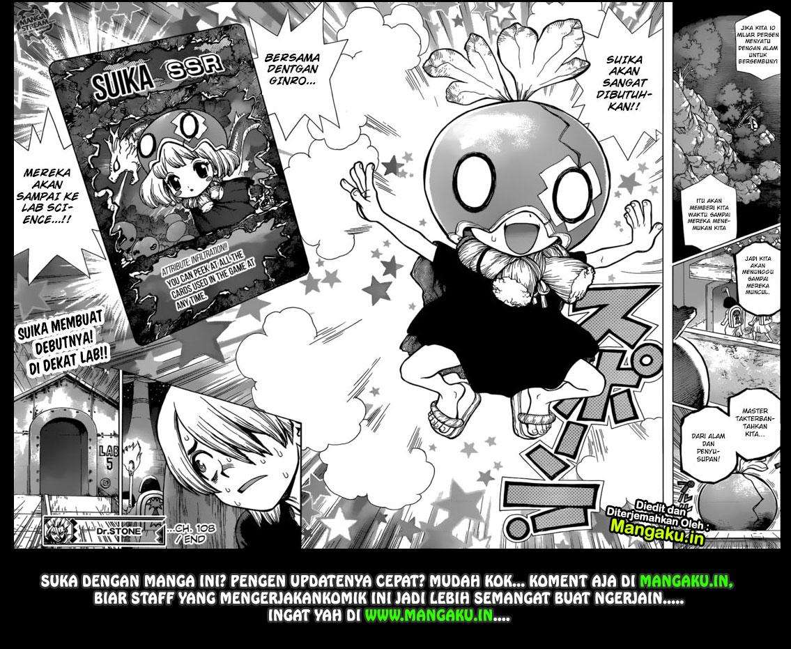 Dr. Stone Chapter 108 - halaman 20