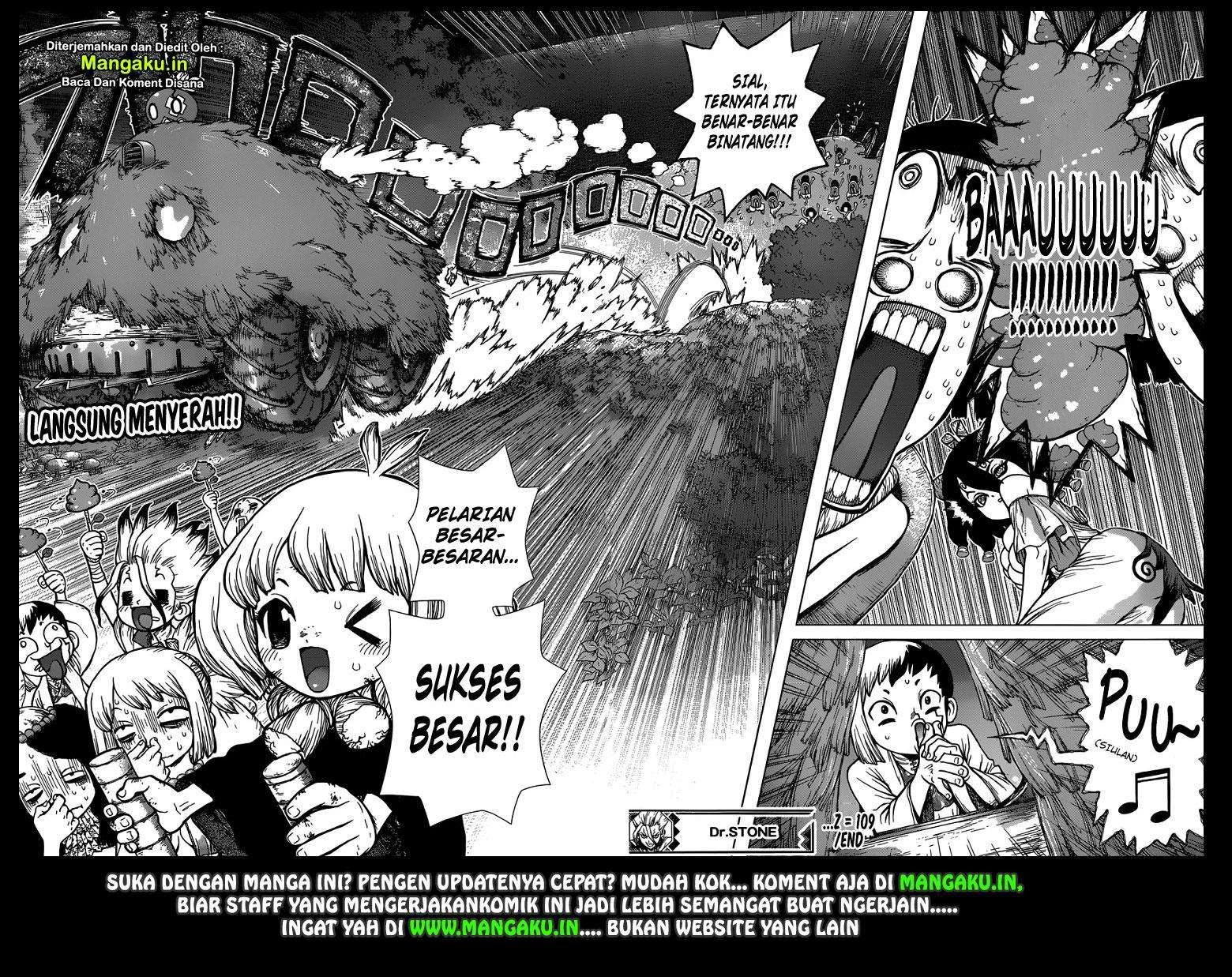 Dr. Stone Chapter 109 - halaman 18