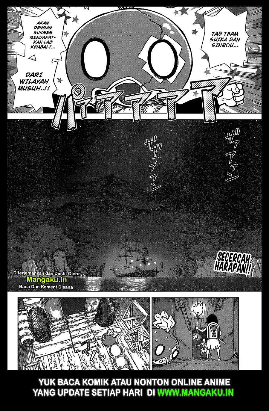 Dr. Stone Chapter 109 - halaman 3