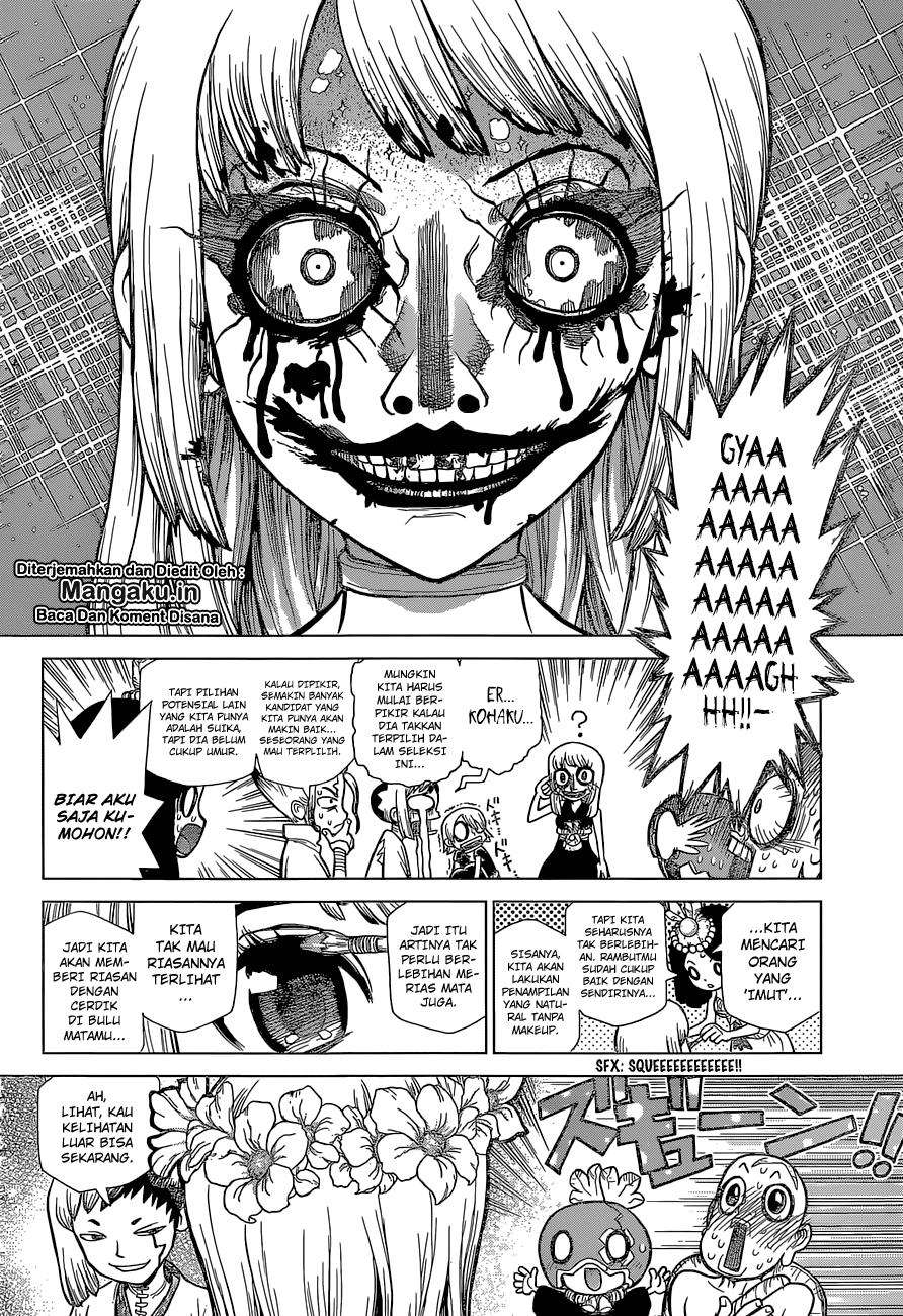 Dr. Stone Chapter 110 - halaman 15