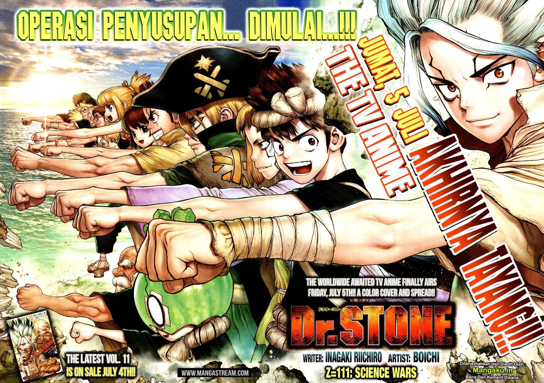 Dr. Stone Chapter 111 - halaman 4