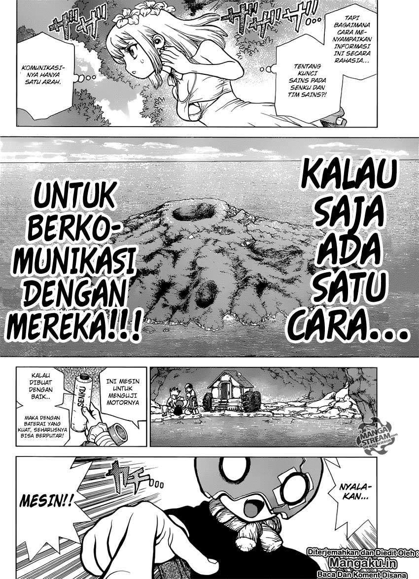 Dr. Stone Chapter 112 - halaman 18