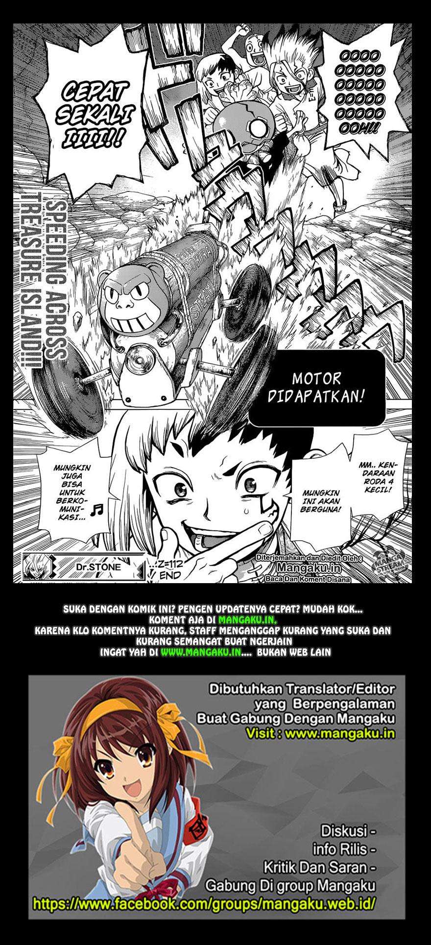 Dr. Stone Chapter 112 - halaman 19