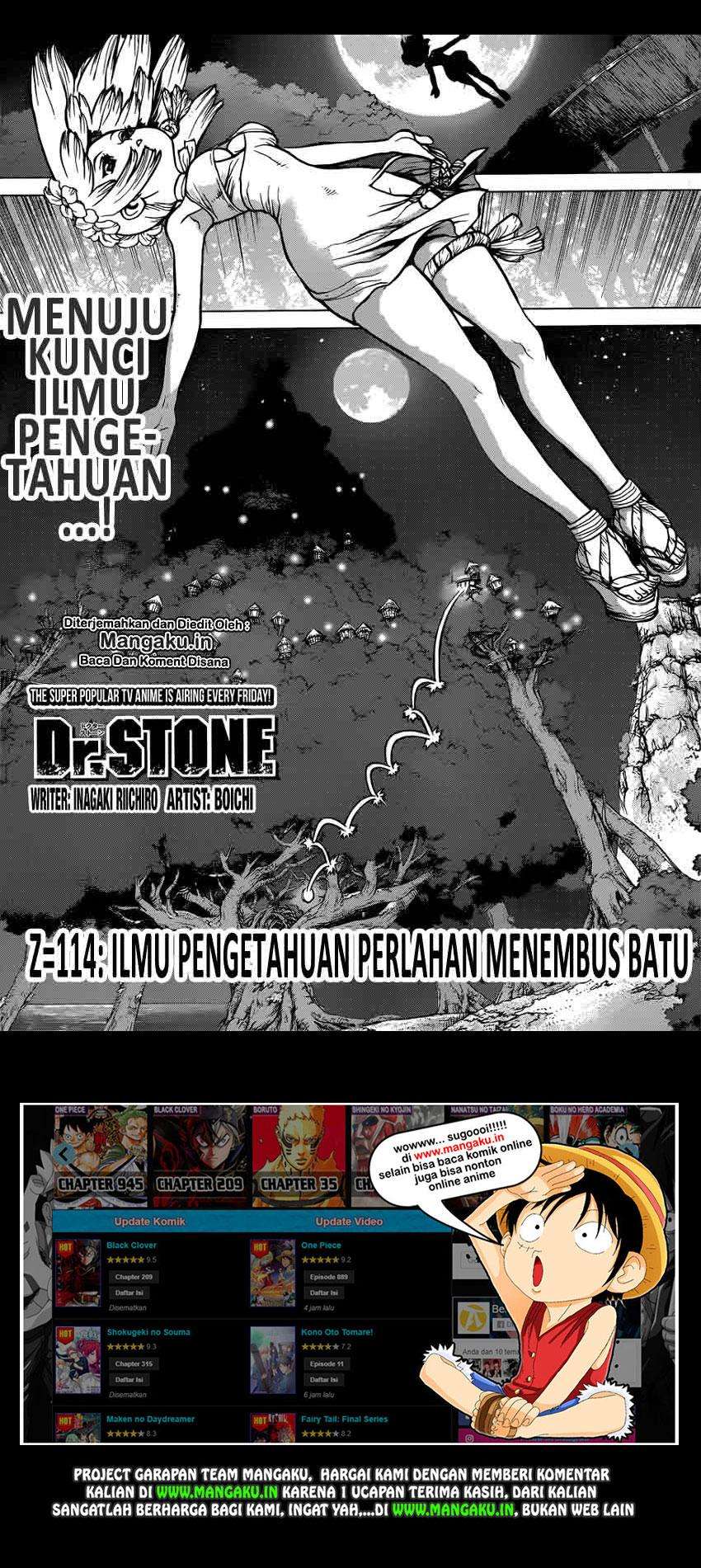 Dr. Stone Chapter 114 - halaman 2
