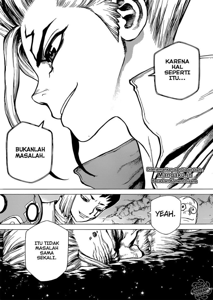 Dr. Stone Chapter 115 - halaman 18