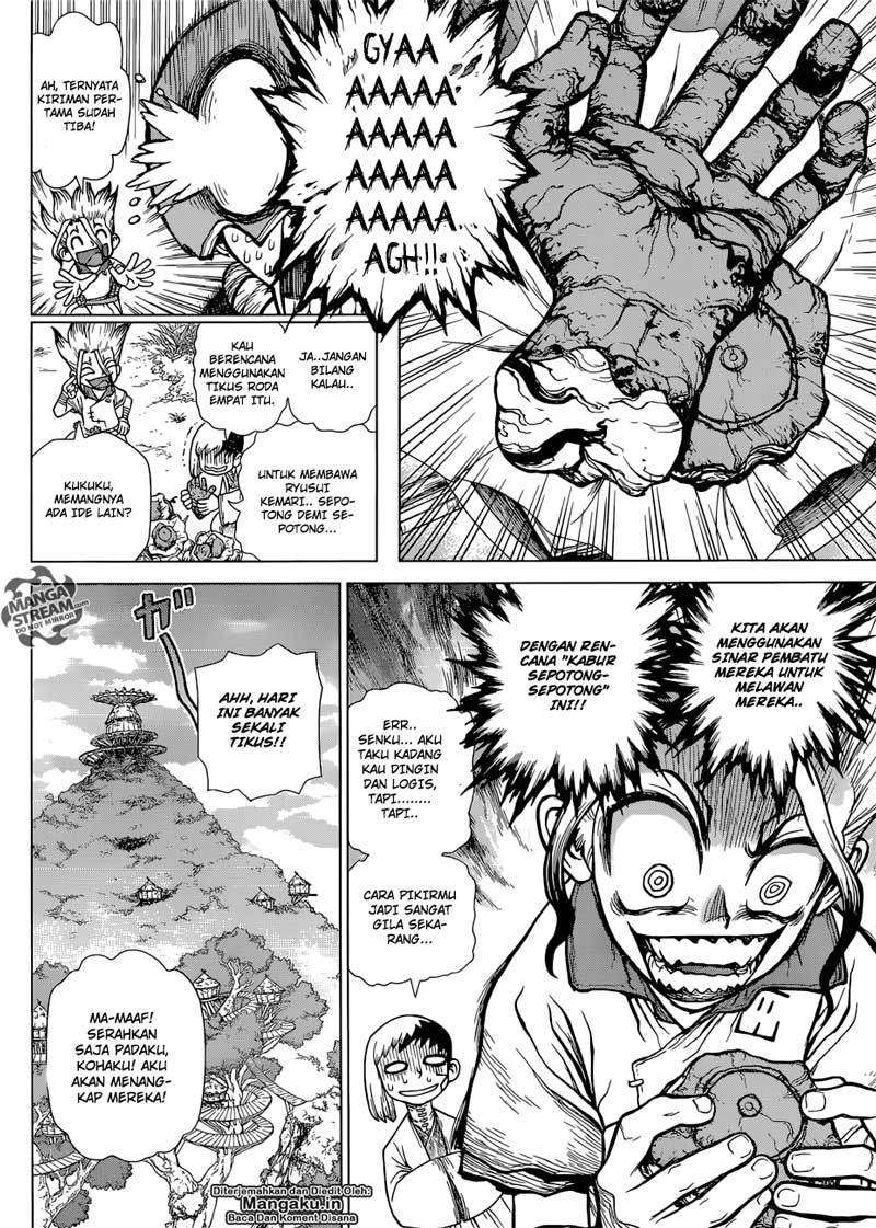 Dr. Stone Chapter 116 - halaman 15
