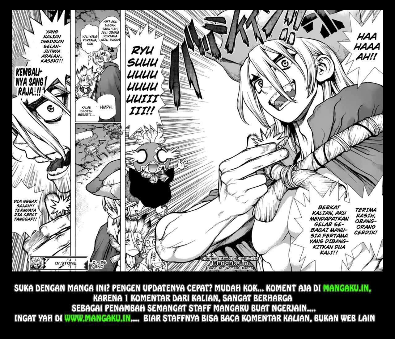 Dr. Stone Chapter 116 - halaman 18