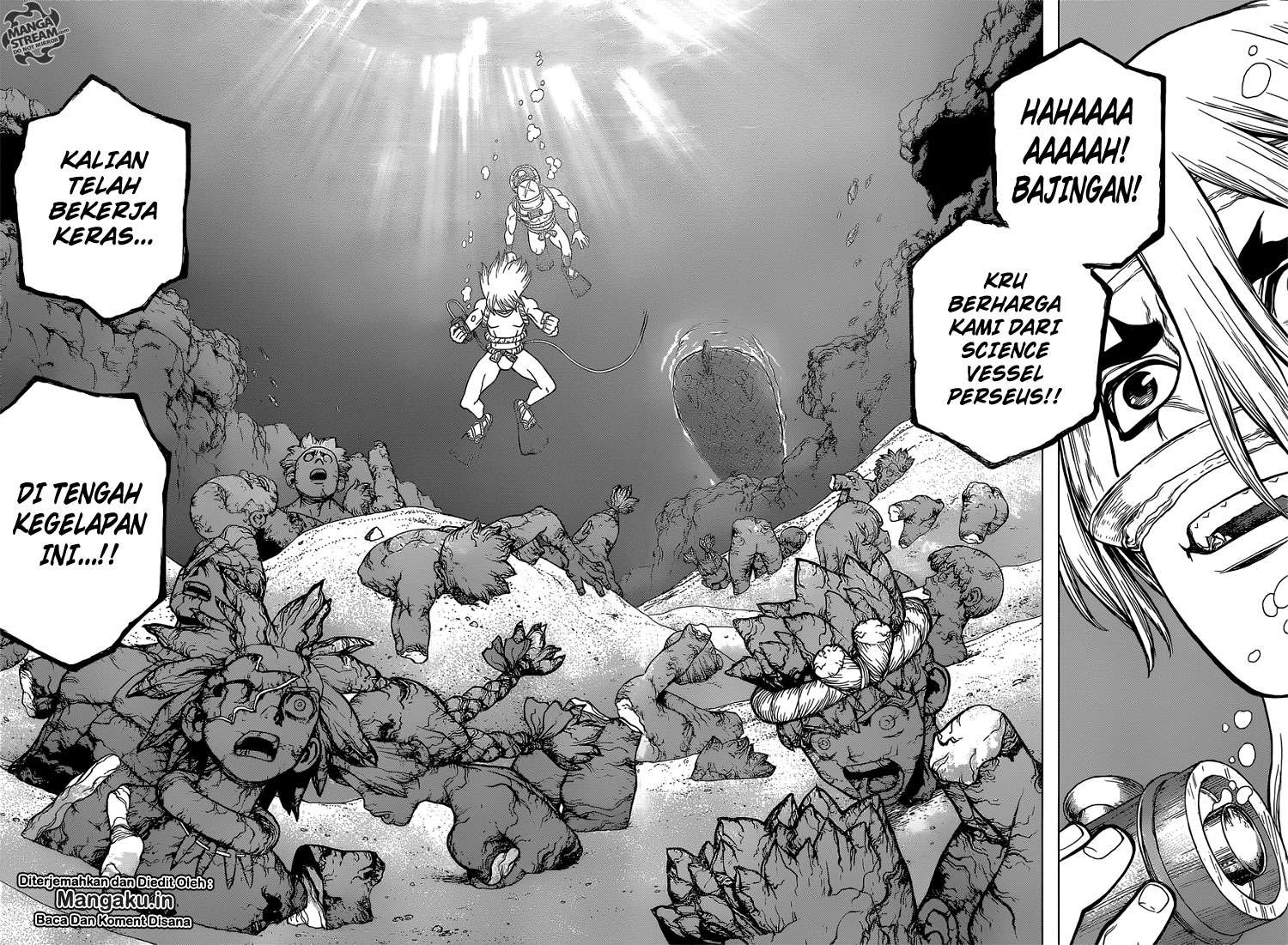 Dr. Stone Chapter 117 - halaman 17