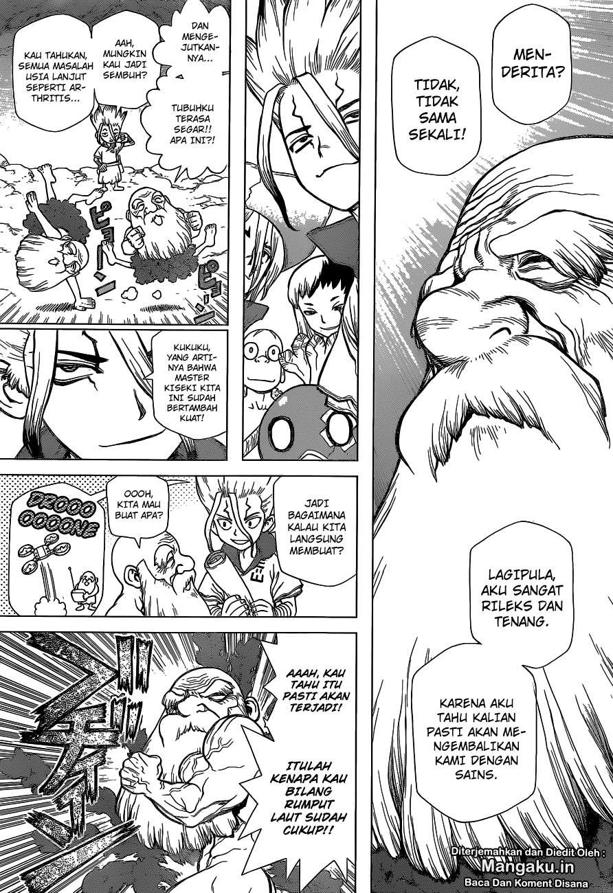 Dr. Stone Chapter 119 - halaman 8