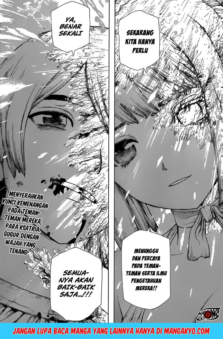 Dr. Stone Chapter 121 - halaman 18
