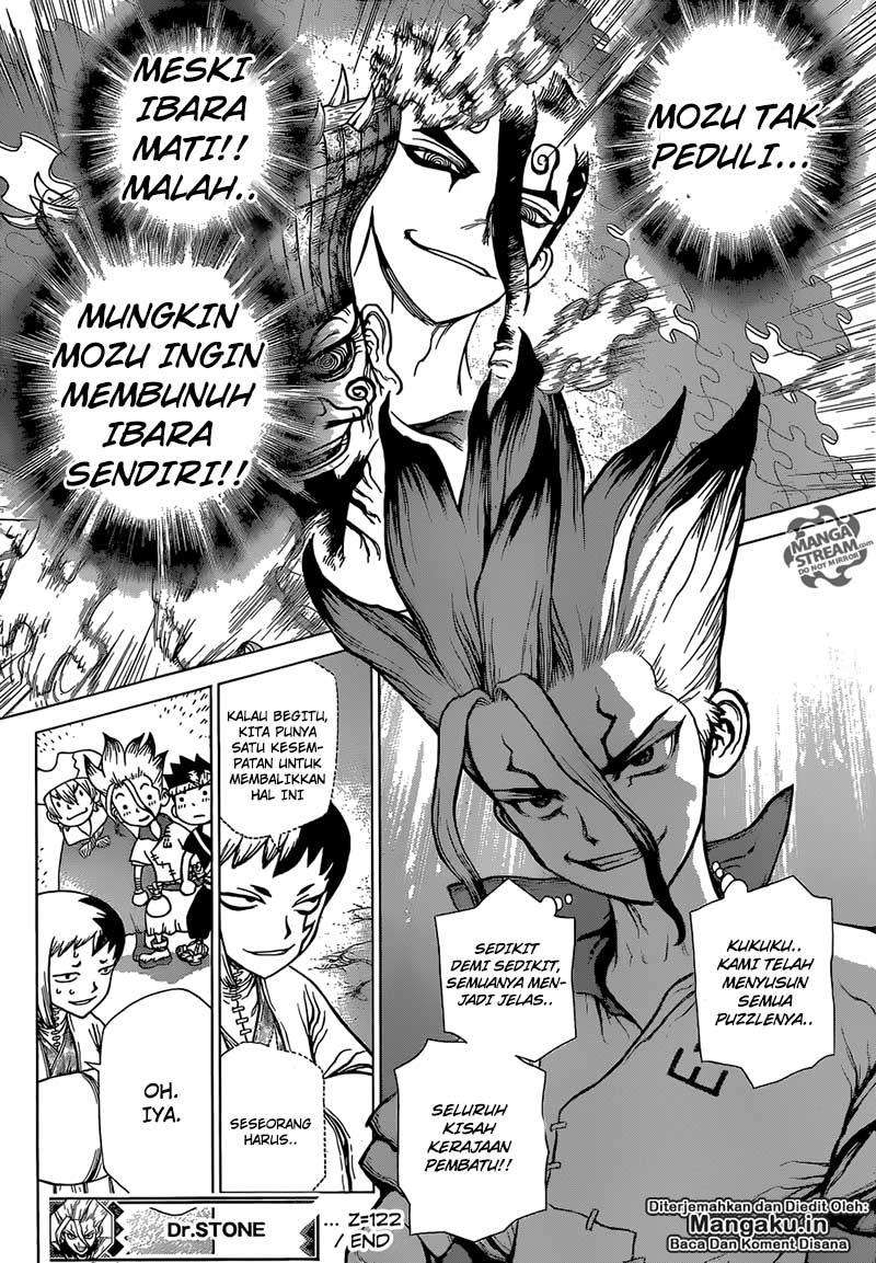 Dr. Stone Chapter 122 - halaman 18