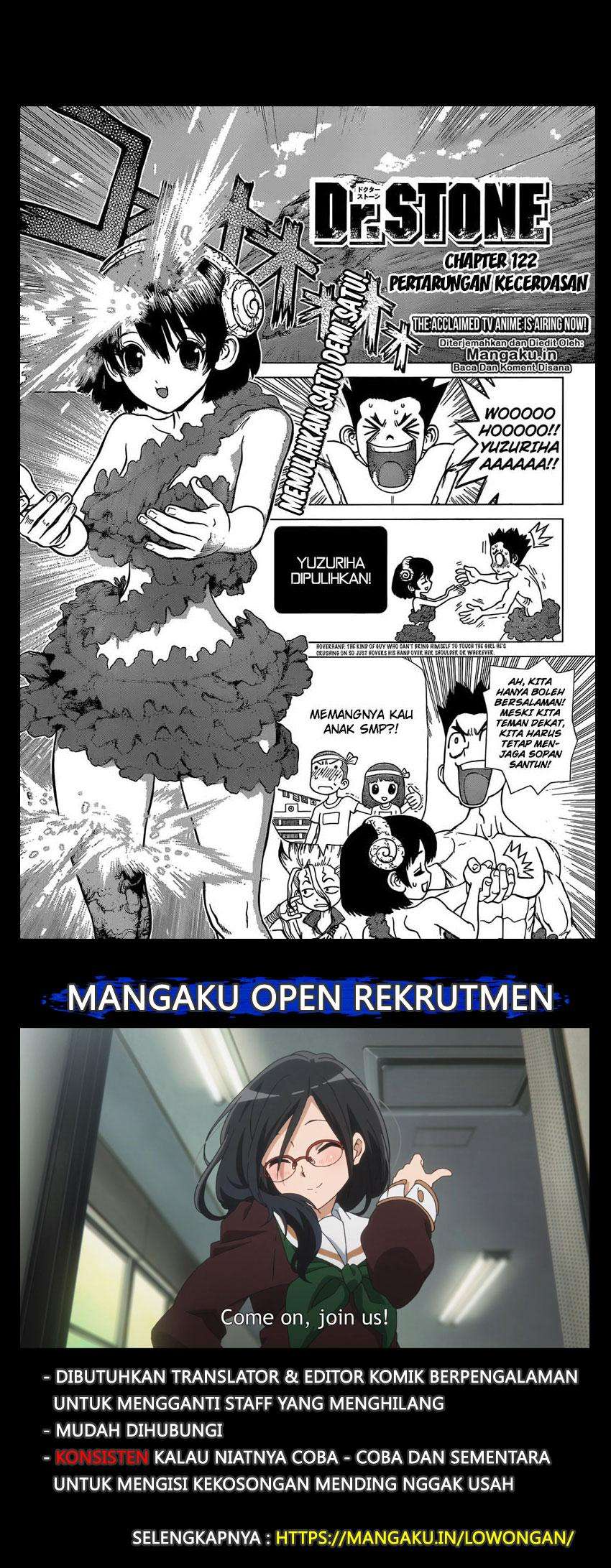 Dr. Stone Chapter 122 - halaman 2