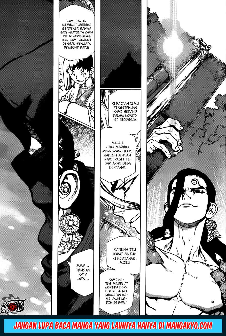 Dr. Stone Chapter 123 - halaman 17