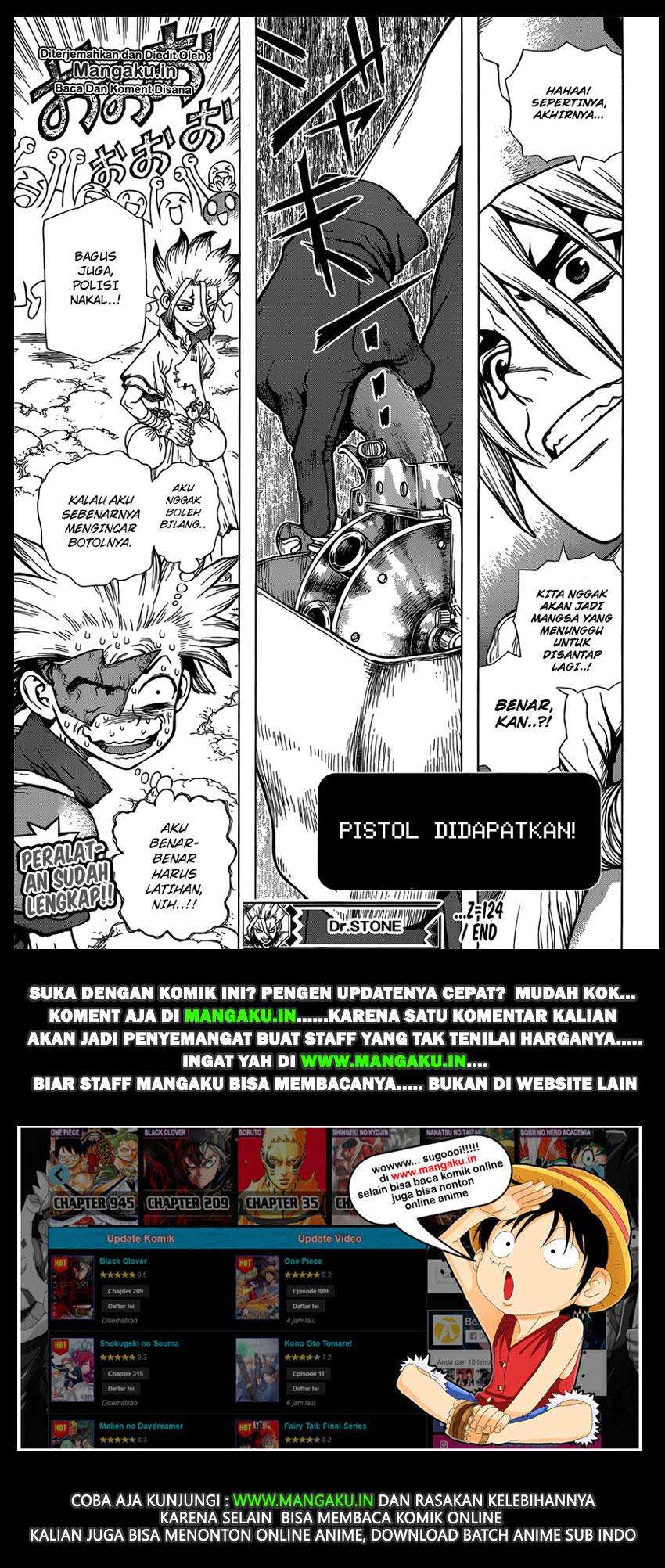 Dr. Stone Chapter 124 - halaman 19