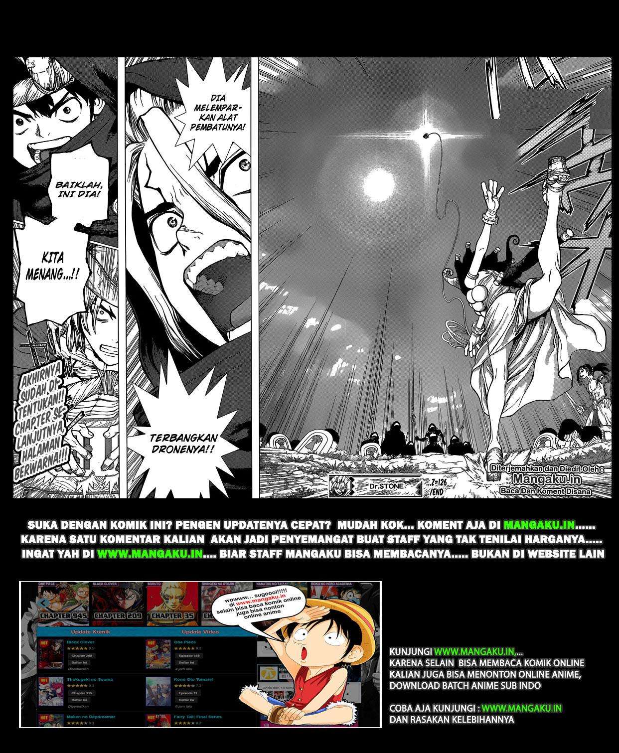 Dr. Stone Chapter 126 - halaman 17