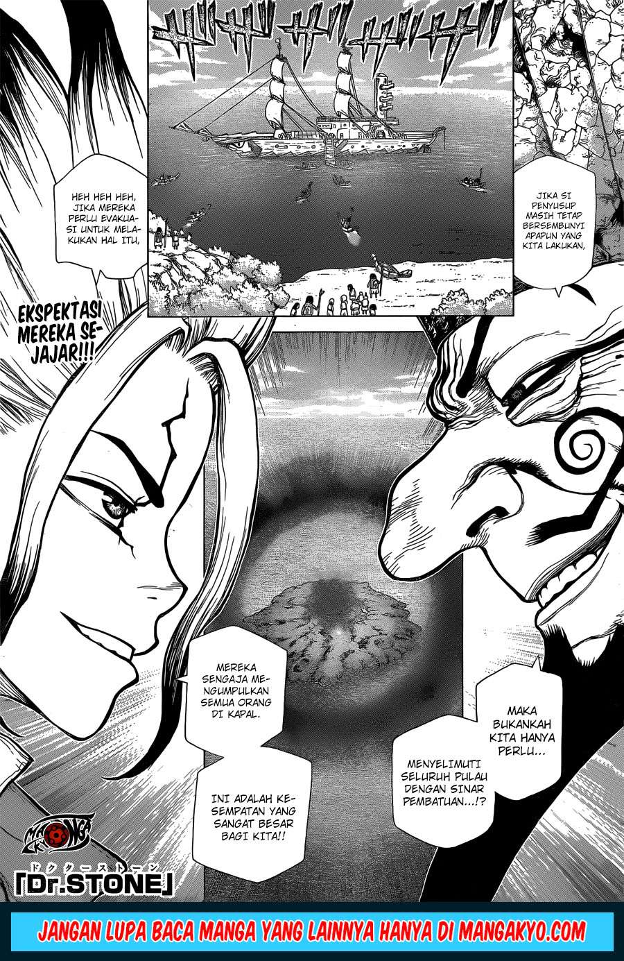 Dr. Stone Chapter 128 - halaman 1