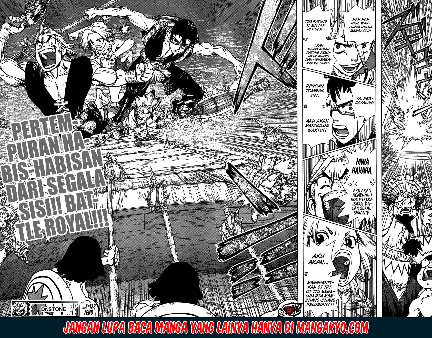 Dr. Stone Chapter 128 - halaman 18