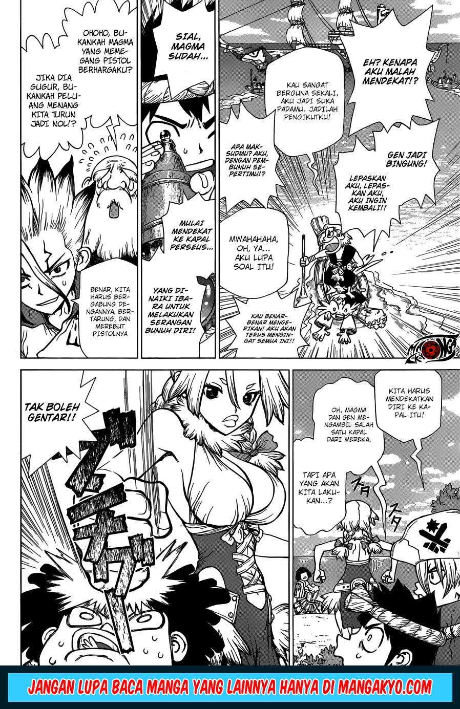 Dr. Stone Chapter 128 - halaman 8