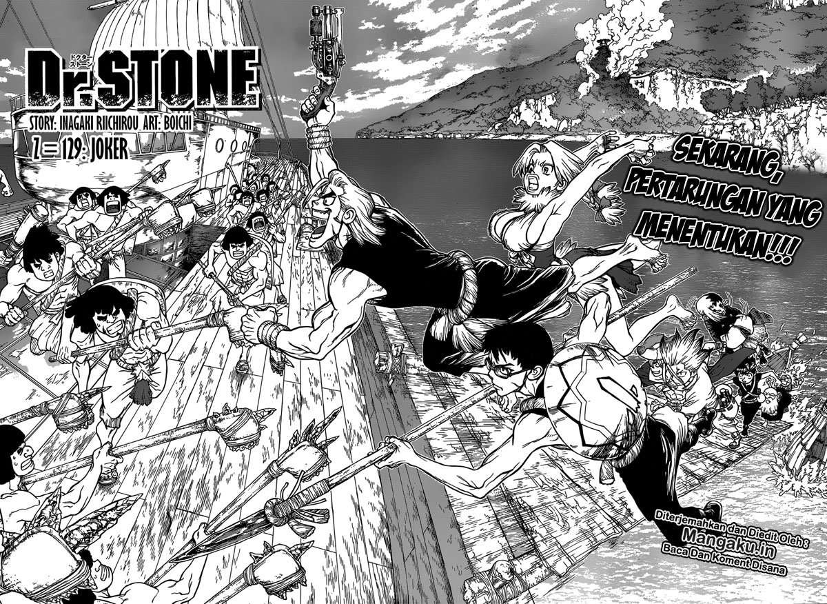 Dr. Stone Chapter 129 - halaman 3