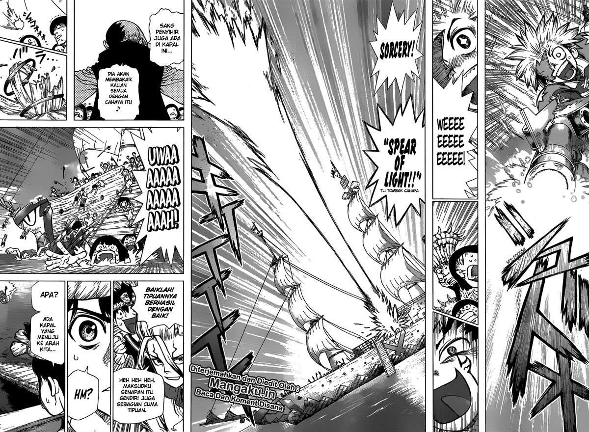 Dr. Stone Chapter 129 - halaman 6