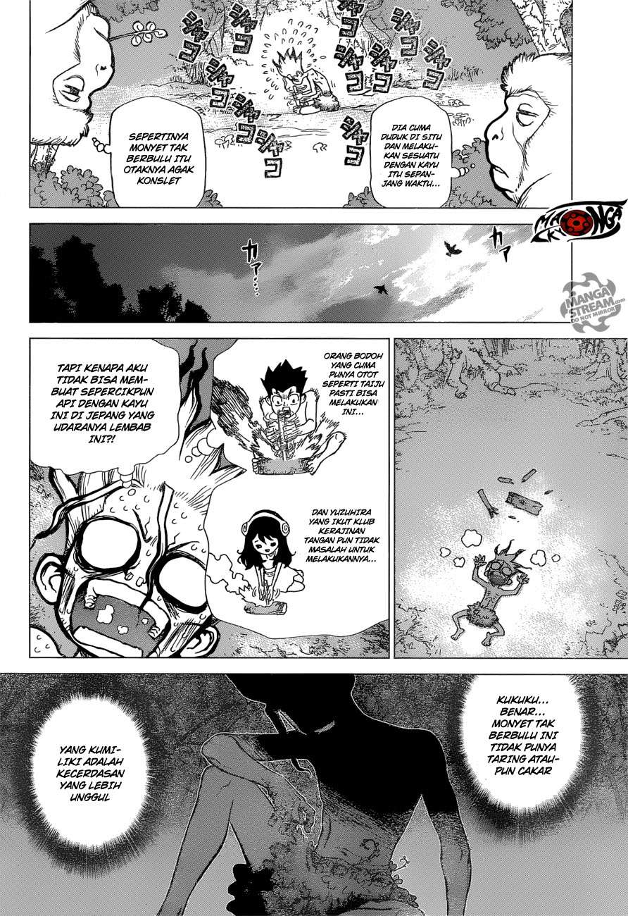 Dr. Stone Chapter 13 - halaman 10