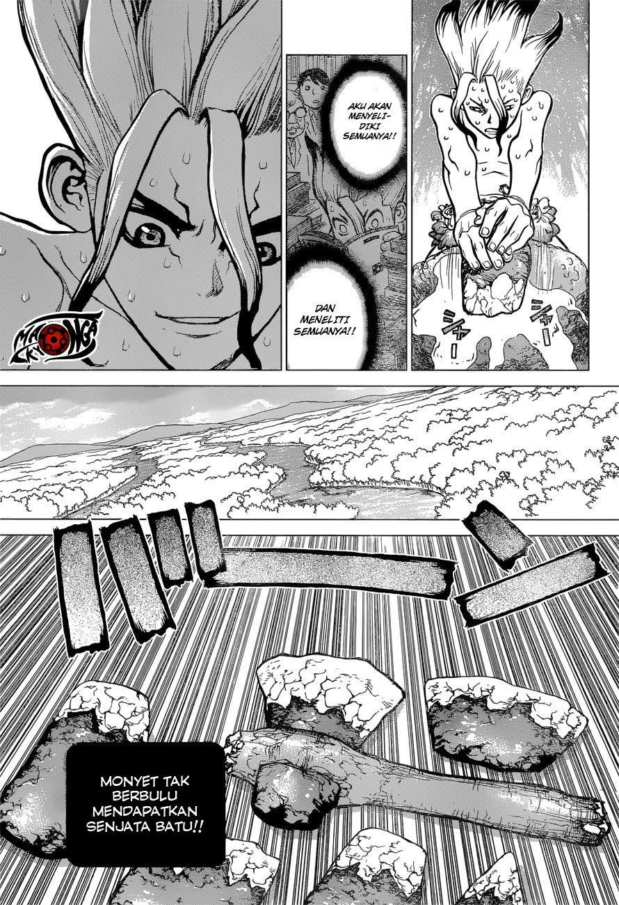 Dr. Stone Chapter 13 - halaman 13