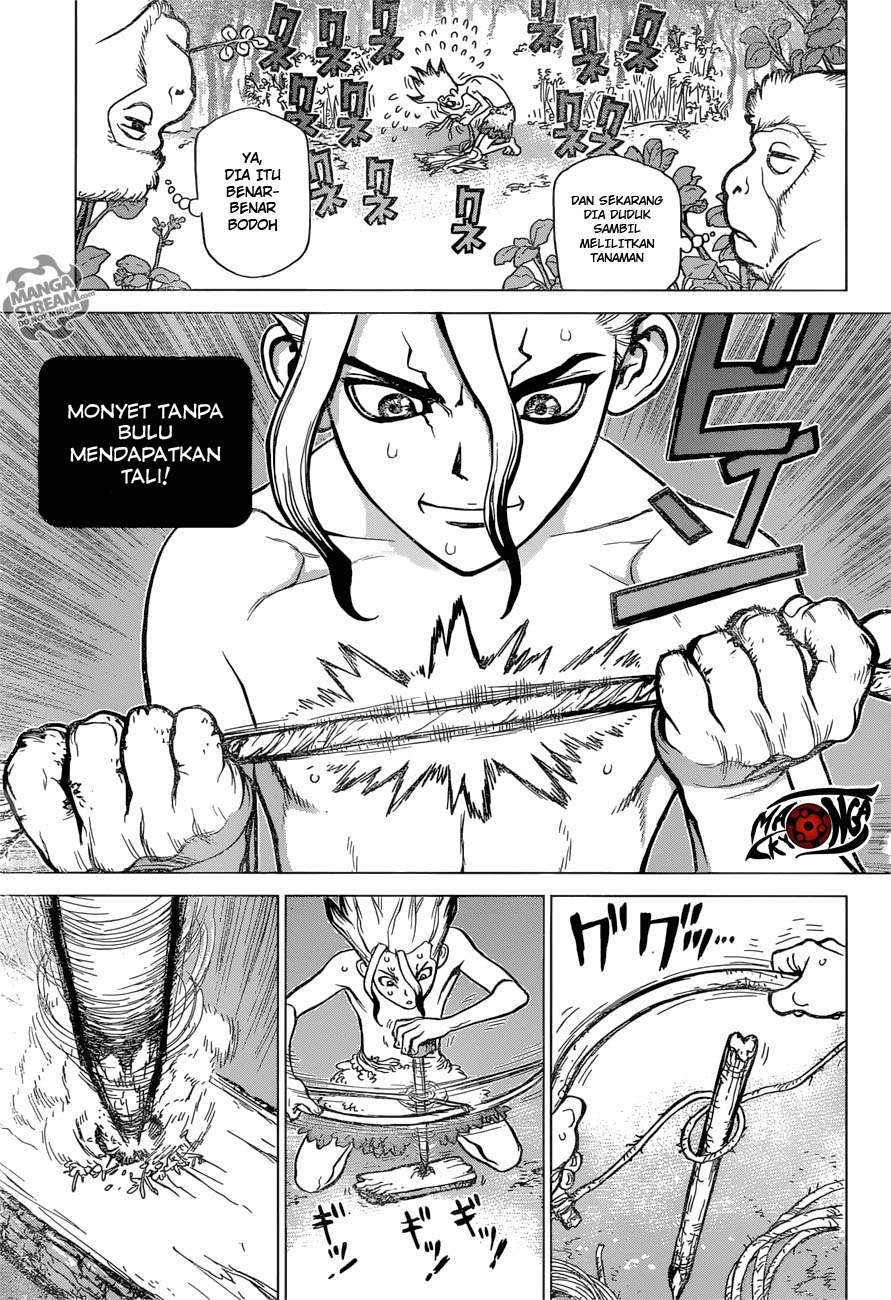 Dr. Stone Chapter 13 - halaman 15